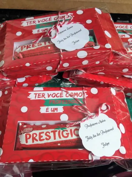 Lembrancinha Professoras