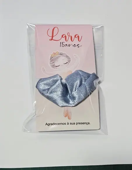 Lembrancinha 15 Anos Debutante Frufru Xuxinha Cetim