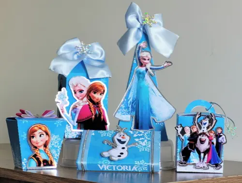 Kit de Personalizados Luxo Frozen