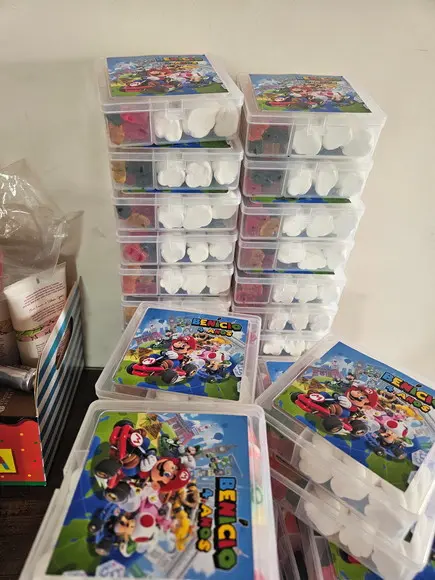 Caixa de Guloseimas Personalizada Mario Kart
