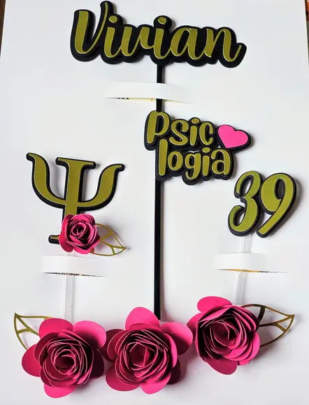 Topo de Bolo Psicologia