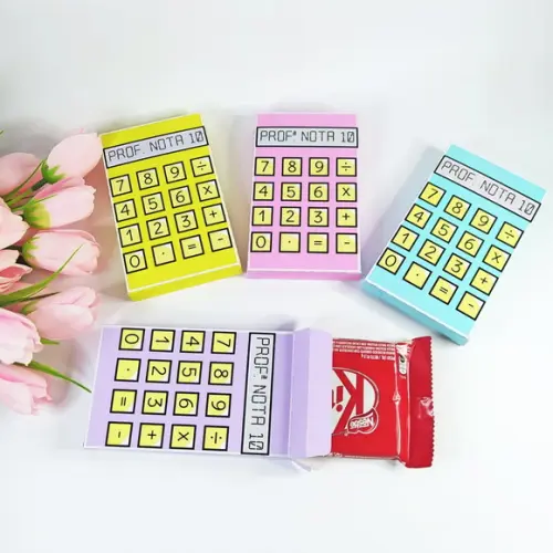 Lembrança Chocolate Calculadora Dia dos Professores
