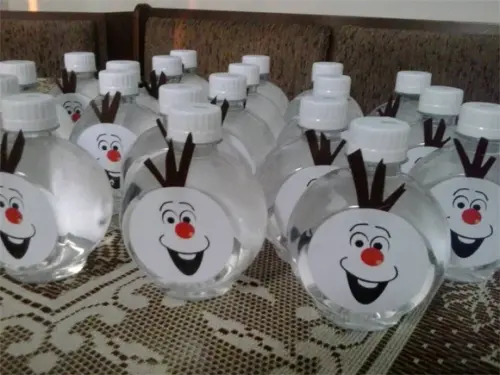 Rótulo para Água Olaf