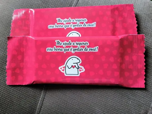 Barra de Chocolate Flork- Me Ajude a Segurar Esta Barra