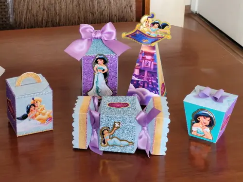 Kit de Personalizados Luxo Jasmine