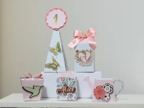 Kit De Personalizados Luxo Jardim Encantado 40 Peças