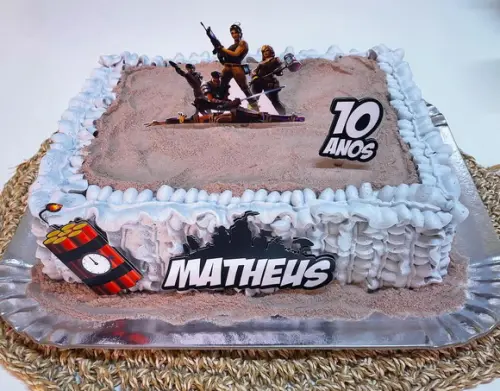 Topo de Bolo Fortnite