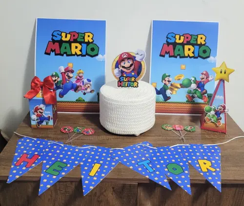 Kit Festa Super Mario