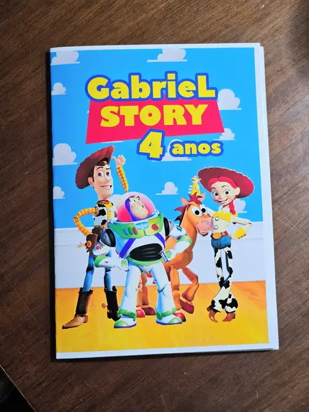 Kit Revista de Colorir Toy Story