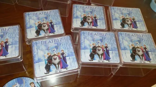 Caixinha Acrílico Frozen