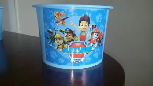 Balde de Pipoca Patrulha Canina
