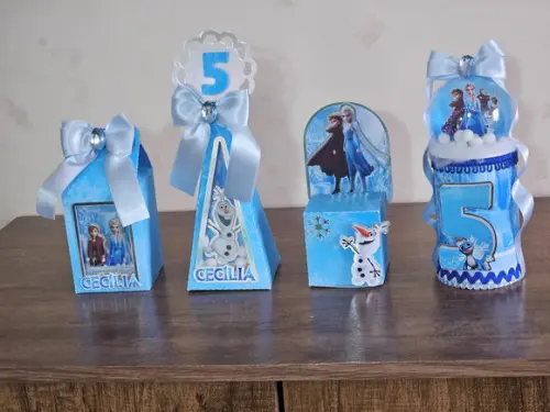 Kit de Personalizados Premium Frozen