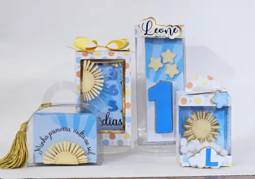 Kit de Personalizados Luxo Minha Primeira Volta ao S40 Peças