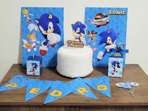 Kit Festa Sonic