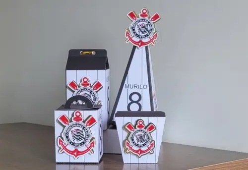 Kit de Personalizados Luxo Corinthiano 20 peças