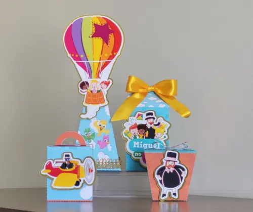 Kit de Personalizados Luxo Mundo Bita 20 peças
