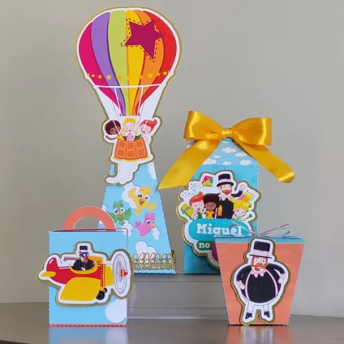 Kit de Personalizados Luxo Mundo Bita
