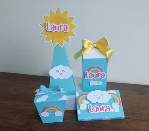 Kit Clássico Arco-íris 20 peças