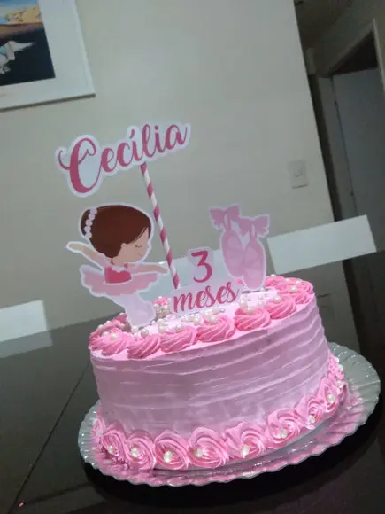 Topo de bolo mesversário