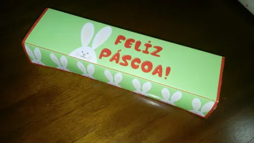 Presente Páscoa - Caixa Chocolate