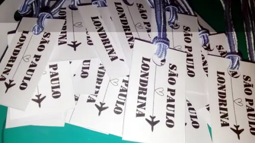 Tag para lembrancinhas