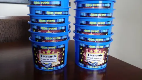 Balde de Pipoca Personalizado