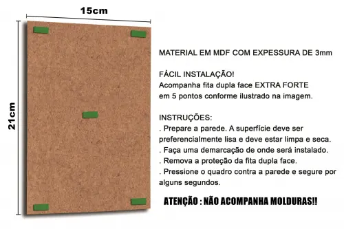 Quadros Hamburgueria Lanchonete Lanche Kit 12 Peças 21x15cm