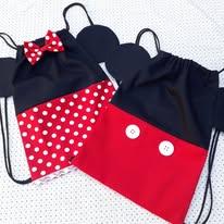 Mochilinha minnie e mickey lembrancinha de aniversário infantil
