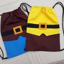 Lembrancinha mochilinha 7anões