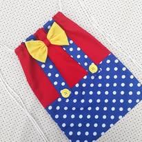 Mochilinha infantil de tecido circo palhaço lembrancinha