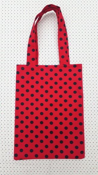 10 Sacolinhas Ecobag Joaninha 17 x 23 cm (envio + Rápido)