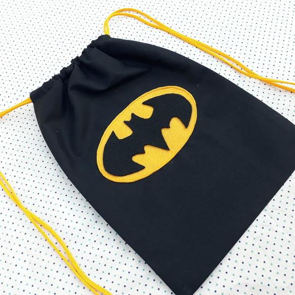 Mochila Batman Lembrancinha de Aniversário