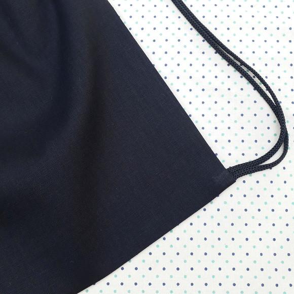 Mochila de Tecido Preta Lembrancinha e Embalagem