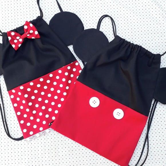 Mochila Mickey e Minnie
