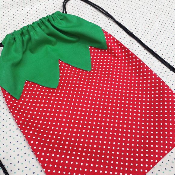 Mochilinha Morango Salada de Frutas Picnic