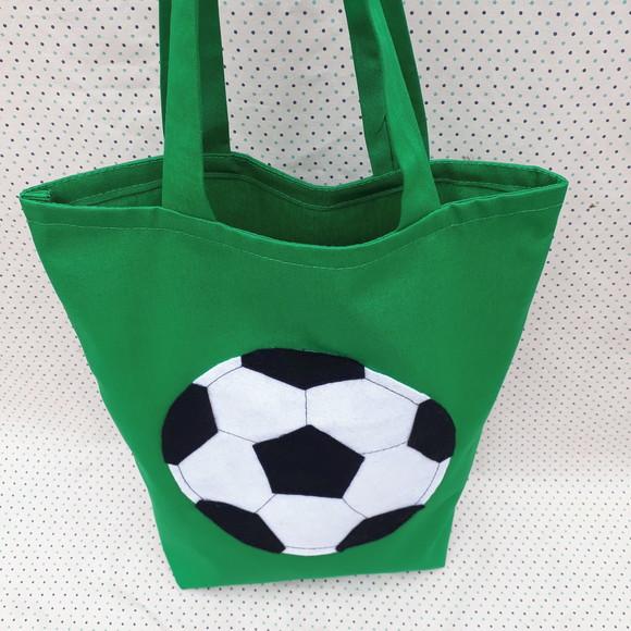 Sacola Bola de Futebol 25 x 30 cm