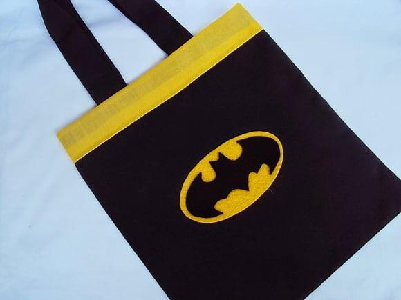 Sacolinha Batman Lembrancinha de Aniversário