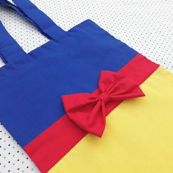 Sacolinha de Tecido para Lembrancinha Branca de Neve