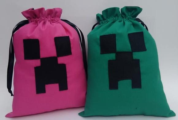 Saquinho Surpresa Festa Minecraft