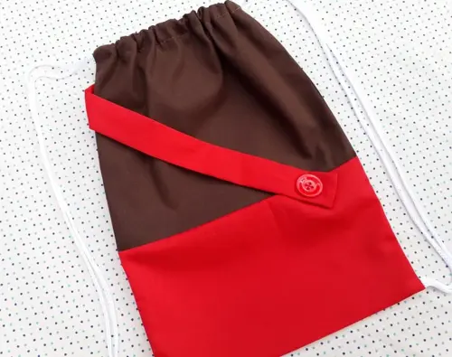 Lembrancinha mochilinha Sitio do pica pau amarelo