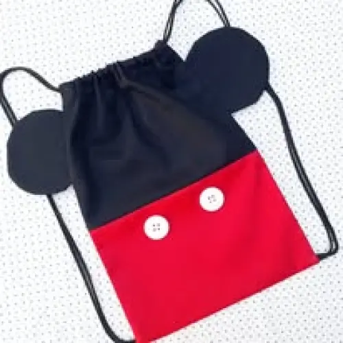 Mochilinha minnie e mickey lembrancinha de aniversário infantil
