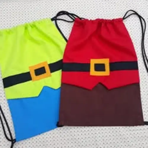 Lembrancinha mochilinha 7anões