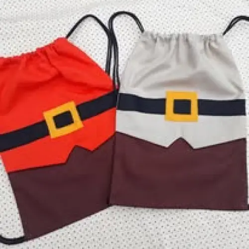 Lembrancinha mochilinha 7anões