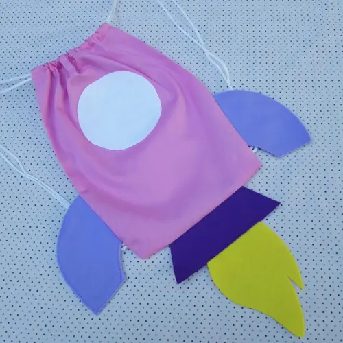 Lembrancinha Astronauta Foguete Espaço Mochilinha Escolar