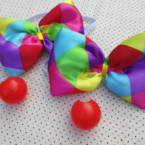Lembrancinha de Aniversário Circo Gravata de Palhaço