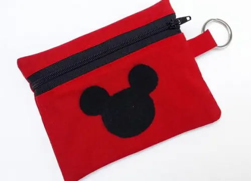 Lembrancinha Mickey e Minnie Porta Moedas