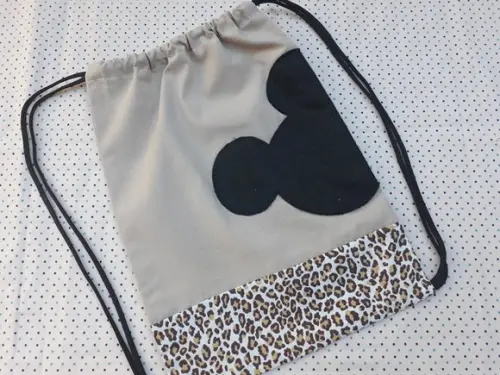 Lembrancinha Sacolinha Mickey Safari