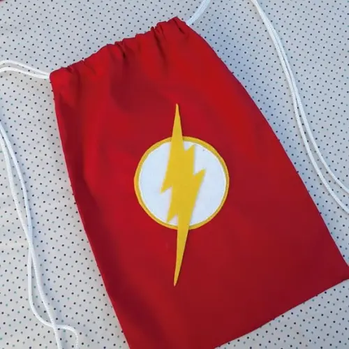Lembrancinha Super Herói Flash Raio Vermelho