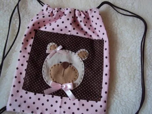 Lembrancinha Ursa Rosa