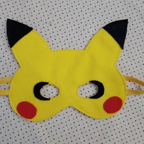 Máscara Pokemon Pikachu